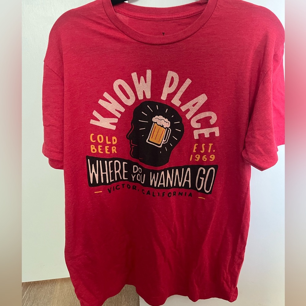 Red Graphic Tee - Short Sleeve